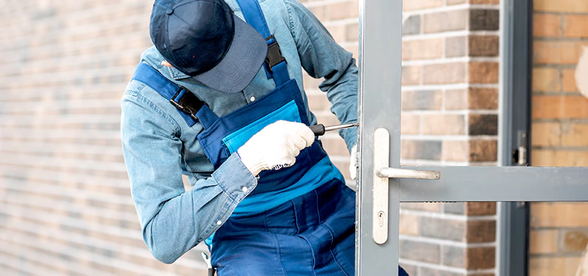 Pivot Storefront Door Locks Installation in Santa Paula, California