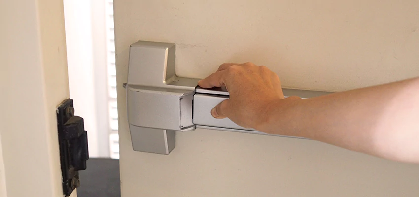 Roller Gate Panic Bar Installation in Santa Paula, California